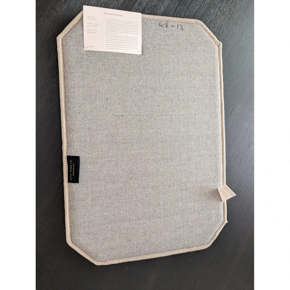 Rifle Paper Co x Loloi Delilah Floral Bath Rug Ivory 17